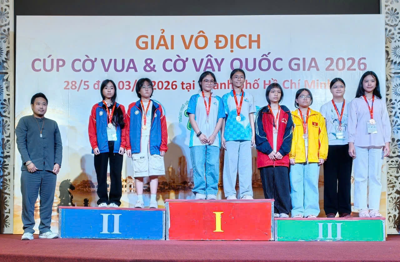 TRUNG TÂM CUNG ỨNG DỊCH VỤ CÔNG PHƯỜNG BÌNH THẠNH GÓP PHẦN VÀO THÀNH TÍCH ĐOÀN THỂ THAO THÀNH PHỐ HỒ CHÍ MINH TẠI GIẢI CÚP CỜ VUA VÀ CỜ VÂY QUỐC GIA NĂM 2026