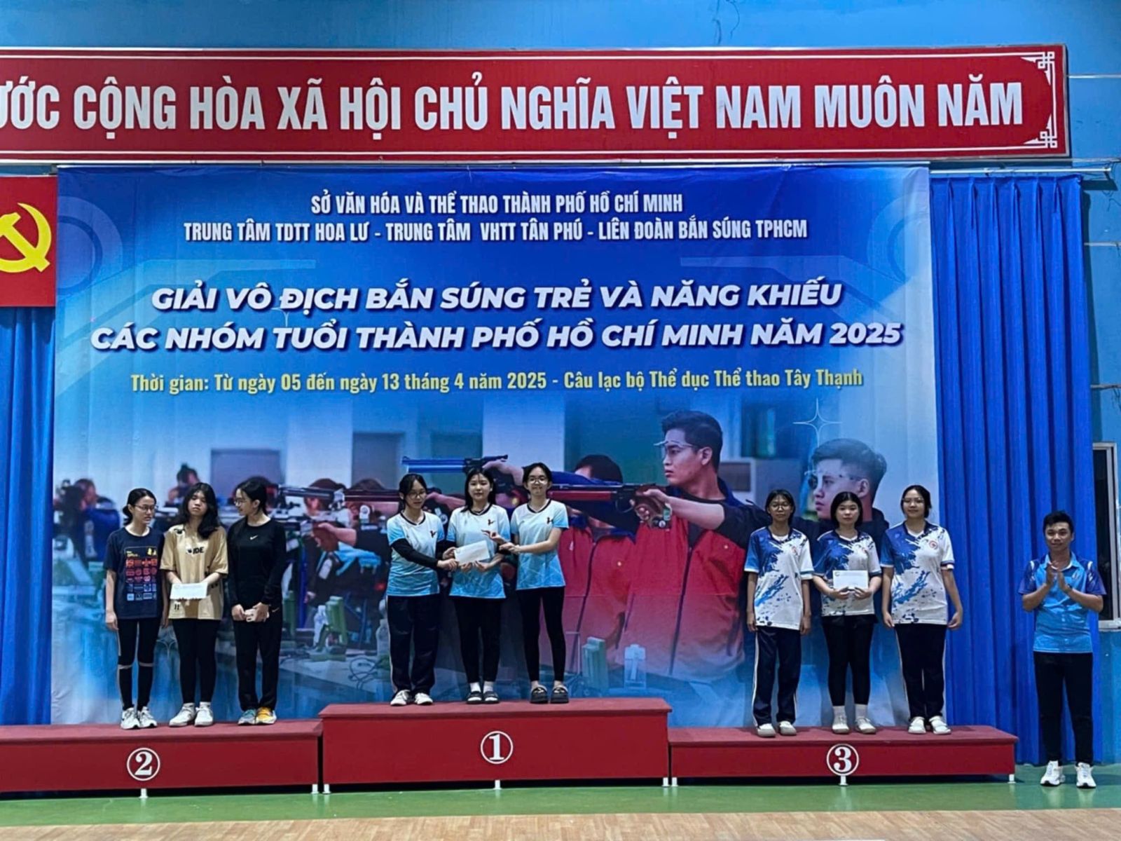 Giải Bắn súng vô địch Trẻ và Năng khiếu các nhóm tuổi Thành phố Hồ Chí Minh năm 2025