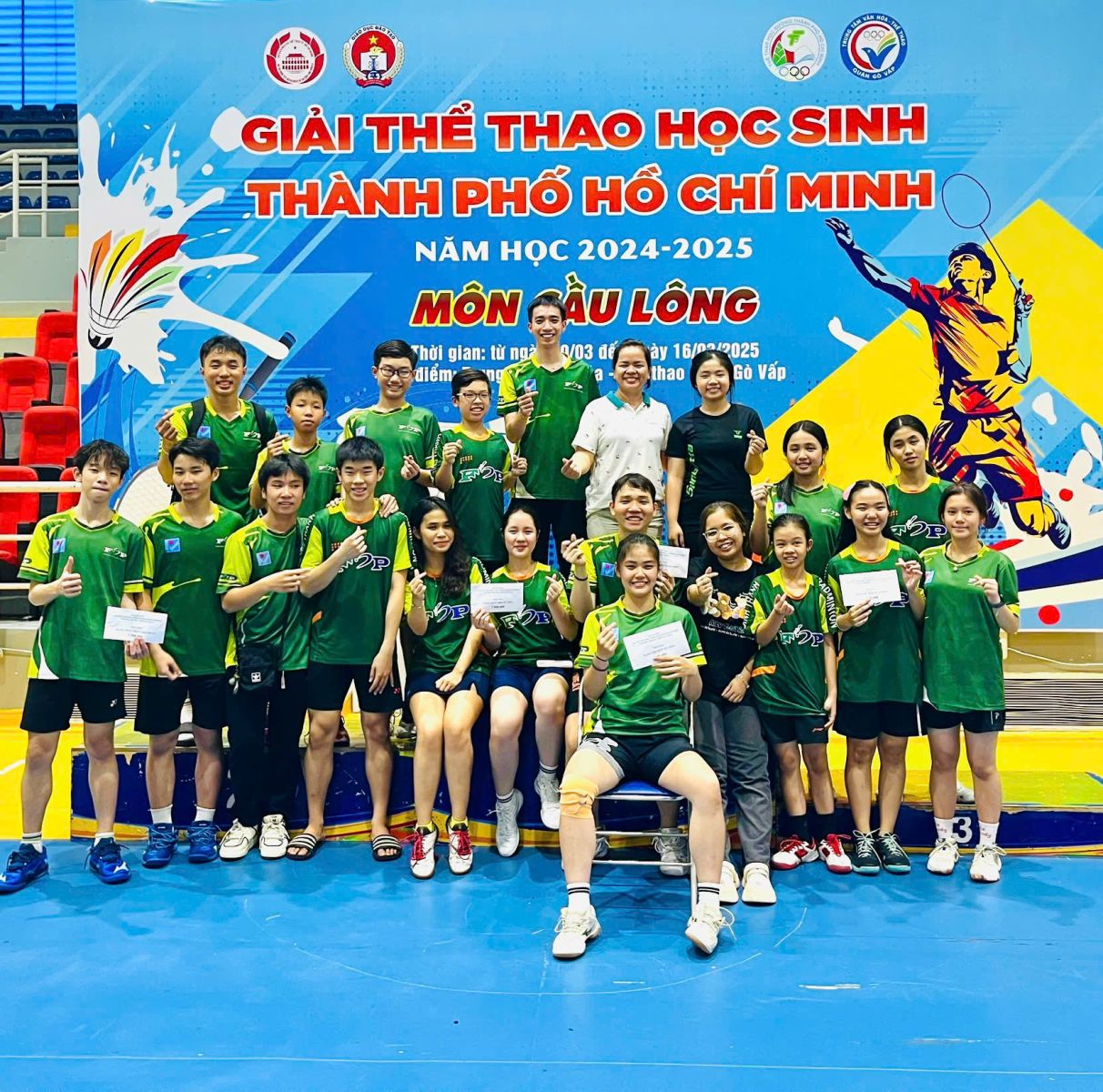 Giải Cầu lông Thể thao học sinh Thành phố Hồ Chí Minh năm học 2024 - 2025