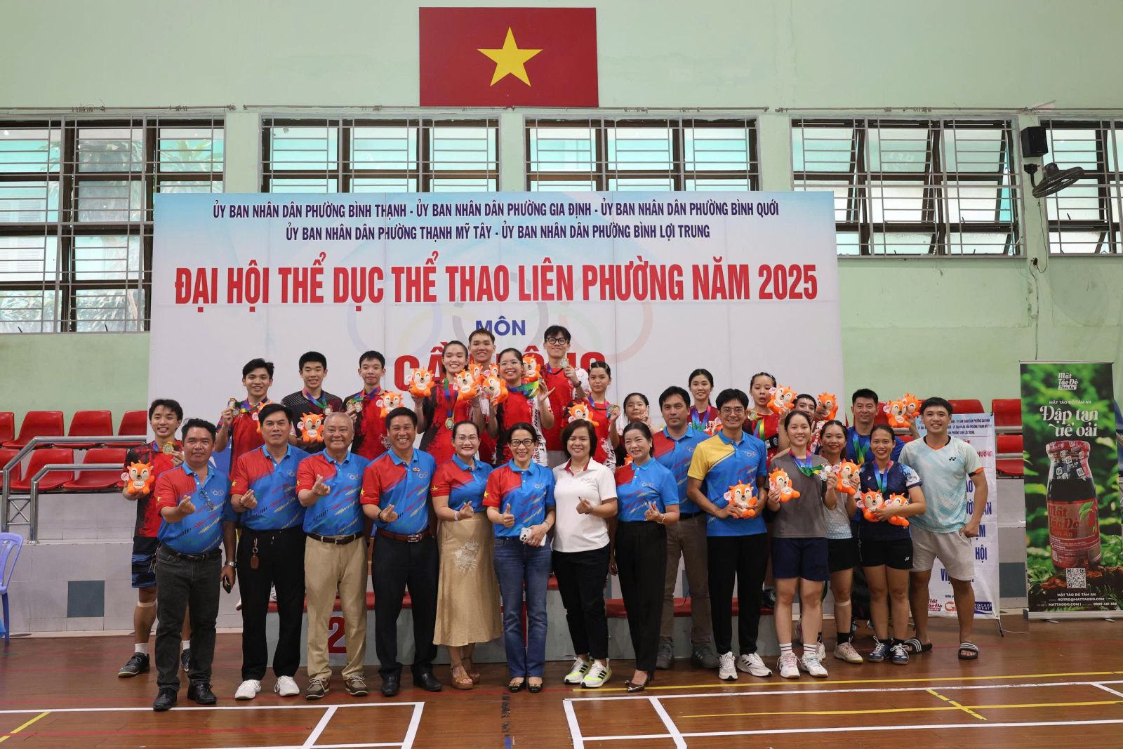 Sôi nổi giải Cầu lông liên phường năm 2025