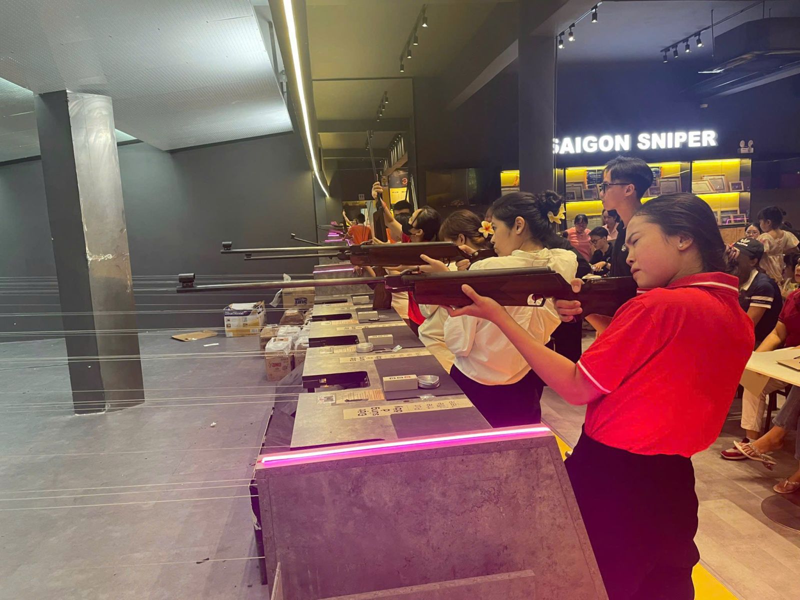 Tổ chức giải bắn súng - Hội thao 