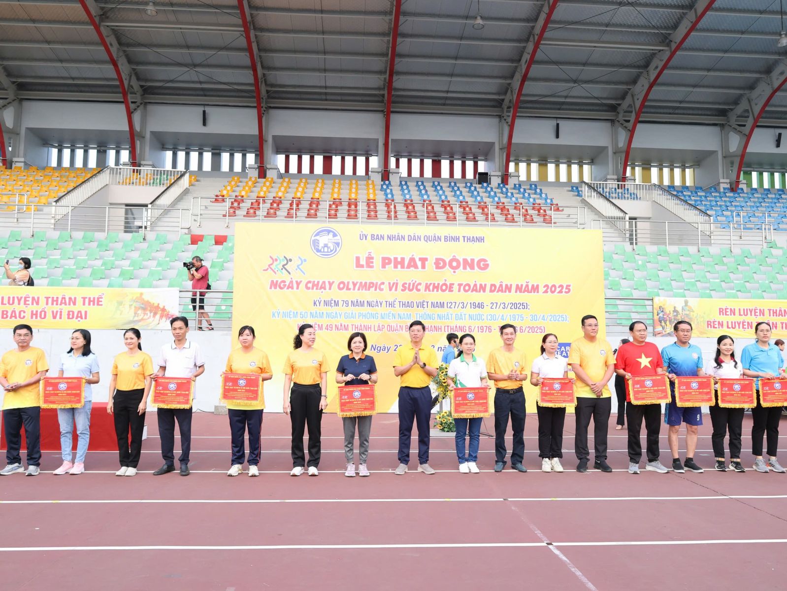 Quận Bình Thạnh tổ chức Ngày chạy Olympic vì sức khỏe toàn dân năm 2025