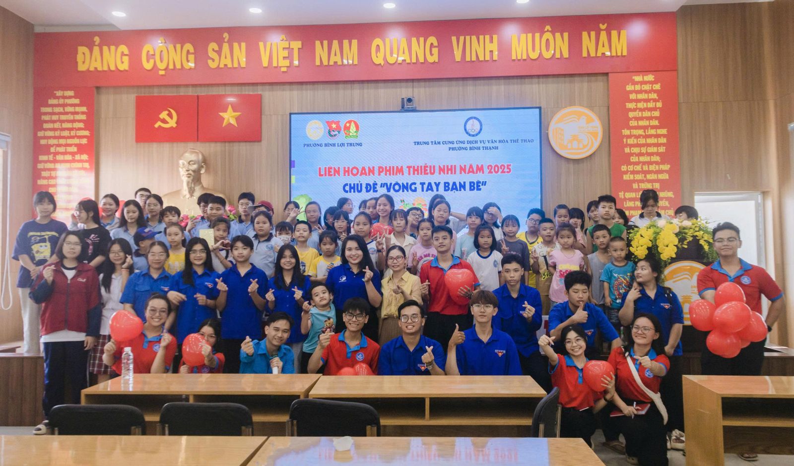 Liên hoan phim thiếu nhi chủ đề “vòng tay bạn bè”