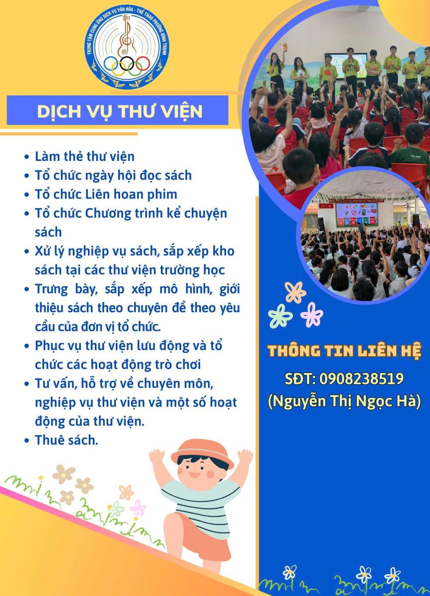 Thư viện Bình Thạnh - Đổi mới hoạt động thích ứng, linh hoạt với tình hình mới