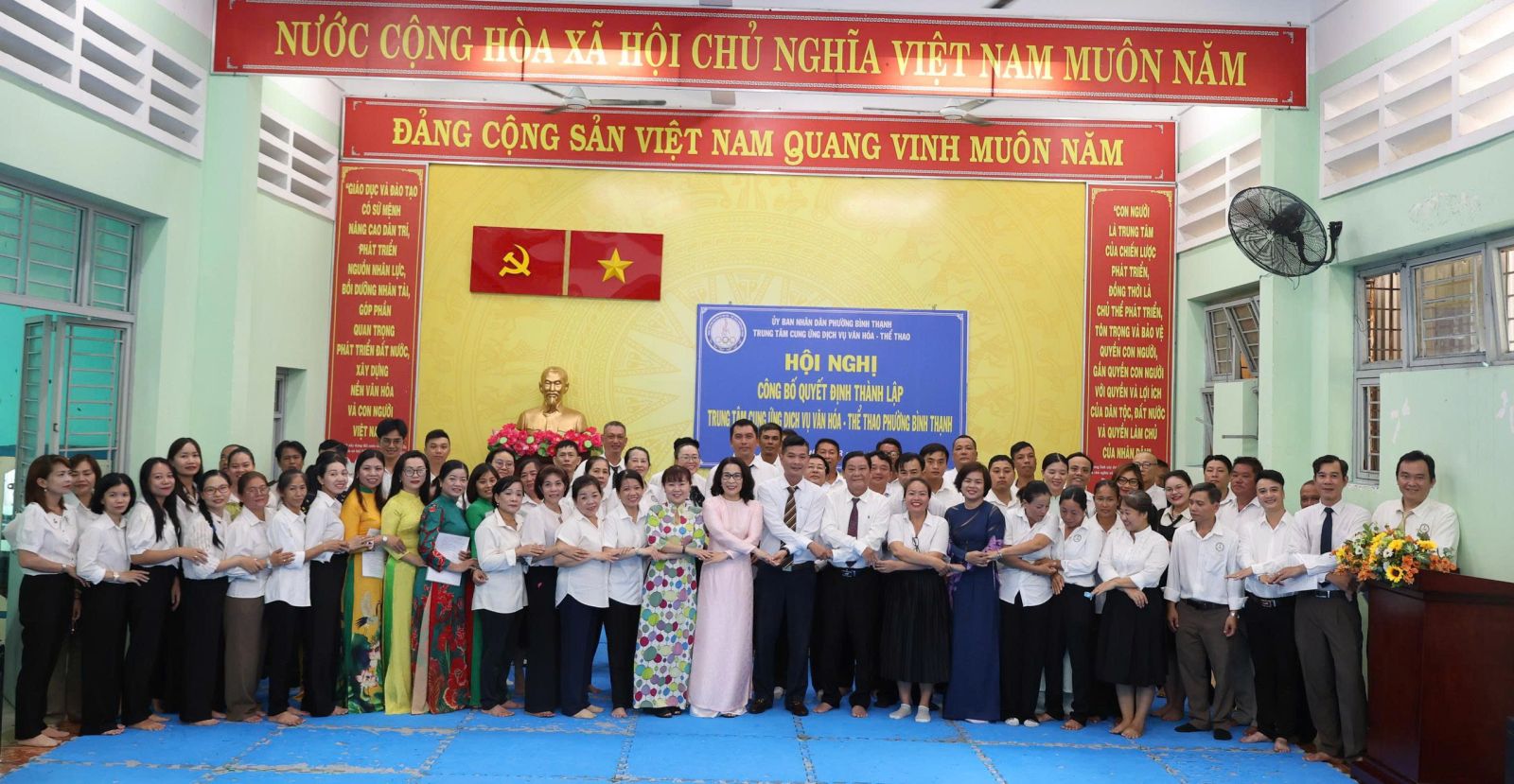 Trung tâm Cung ứng dịch vụ văn hóa - thể thao phường Bình Thạnh