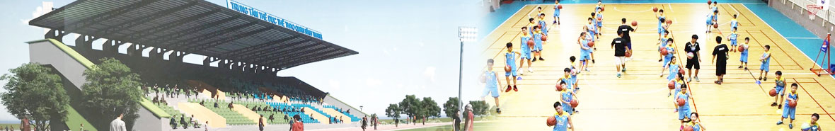 Học bóng rổ tại thể dục thể thao bình thành